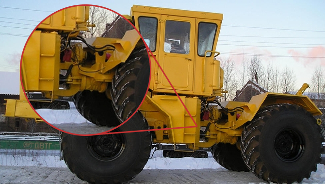 Рама трактора К-701